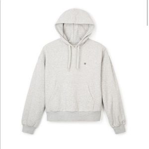 VINTAGE HOOD FLEECE - HEATHER GREY